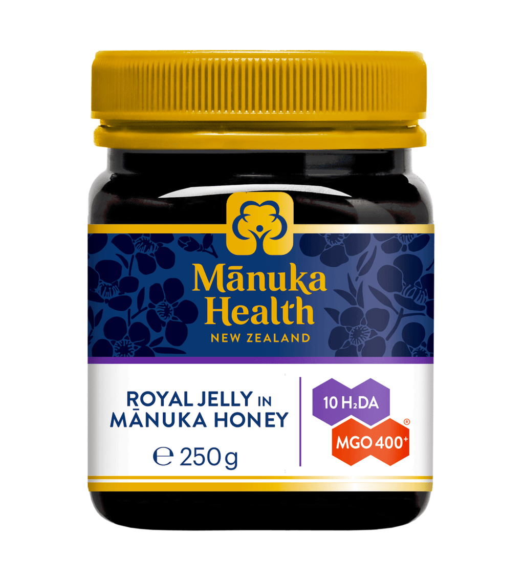Laptisor de matca pur (royal jelly) in Miere de Manuka MGO 400+ (250g) - imagine 2